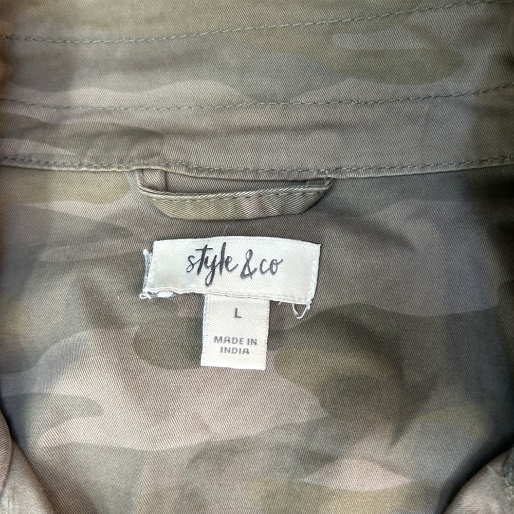 Green Camouflage Jacket - Picture 6 of 8